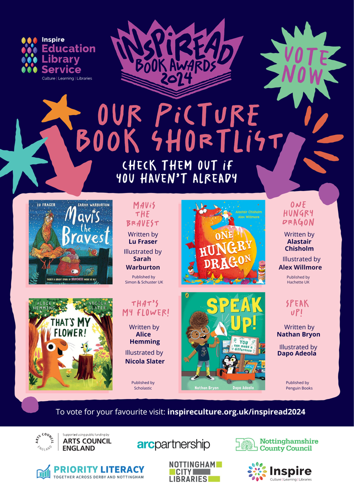 Poster for Picture Book shortlist