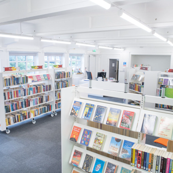 Woodthorpe Library after refurbishment - fiction