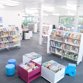 Burton Joyce library, childrens area