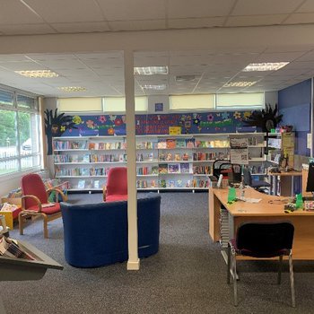 Library Help Desk & Children’s Area