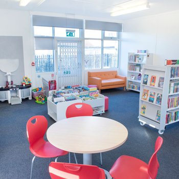 Bilsthorpe childrens area after refurbishment