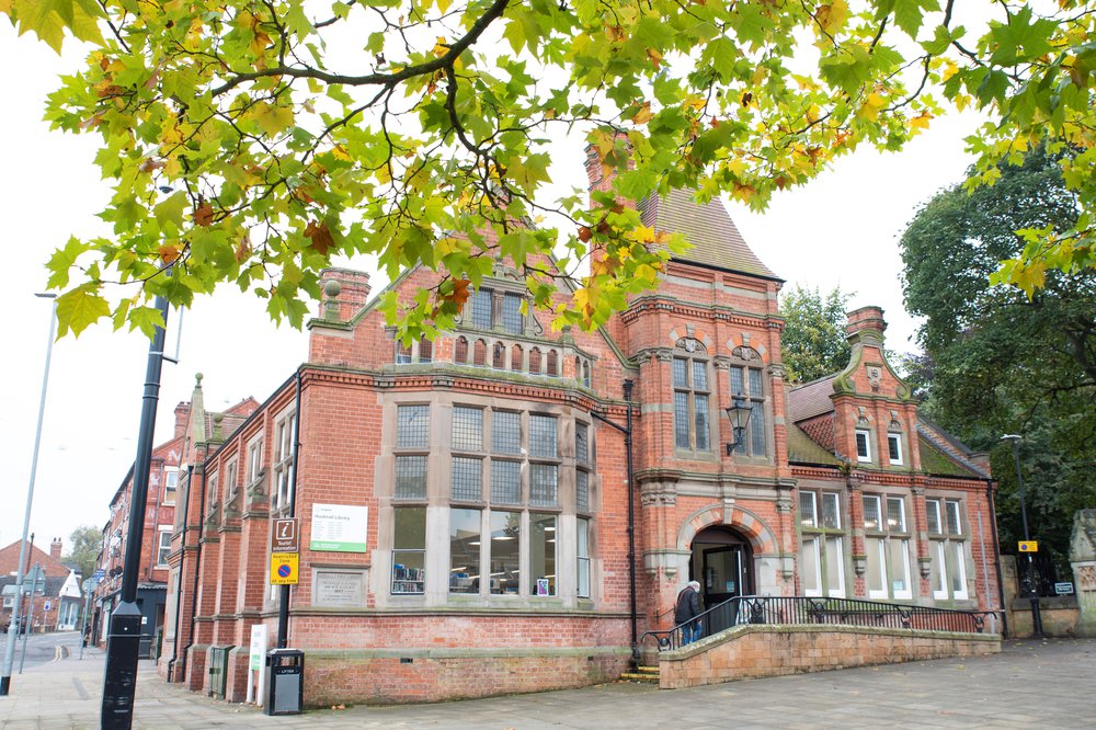 Hucknall Library exterior