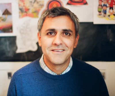 Daljit Nagra smiling