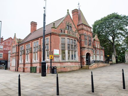 External shot of Hucknall Library