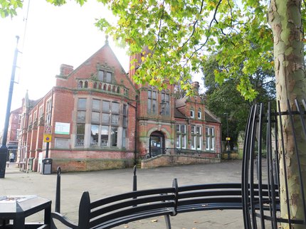 External shot of Hucknall Library