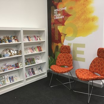 Edwinstowe Library after refurbishment