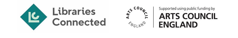 Libraries Connected and Arts Council England logos