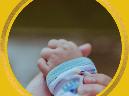 Picture of mother and baby hands