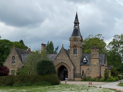 Photograph of the stables at Newstead Abbey