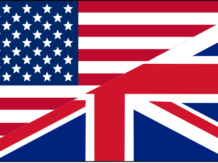 P Stafford American and UK Flag.png