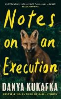 image - book cover notes on an execution