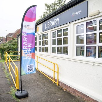 Woodthorpe Library after refurbishment - exterior