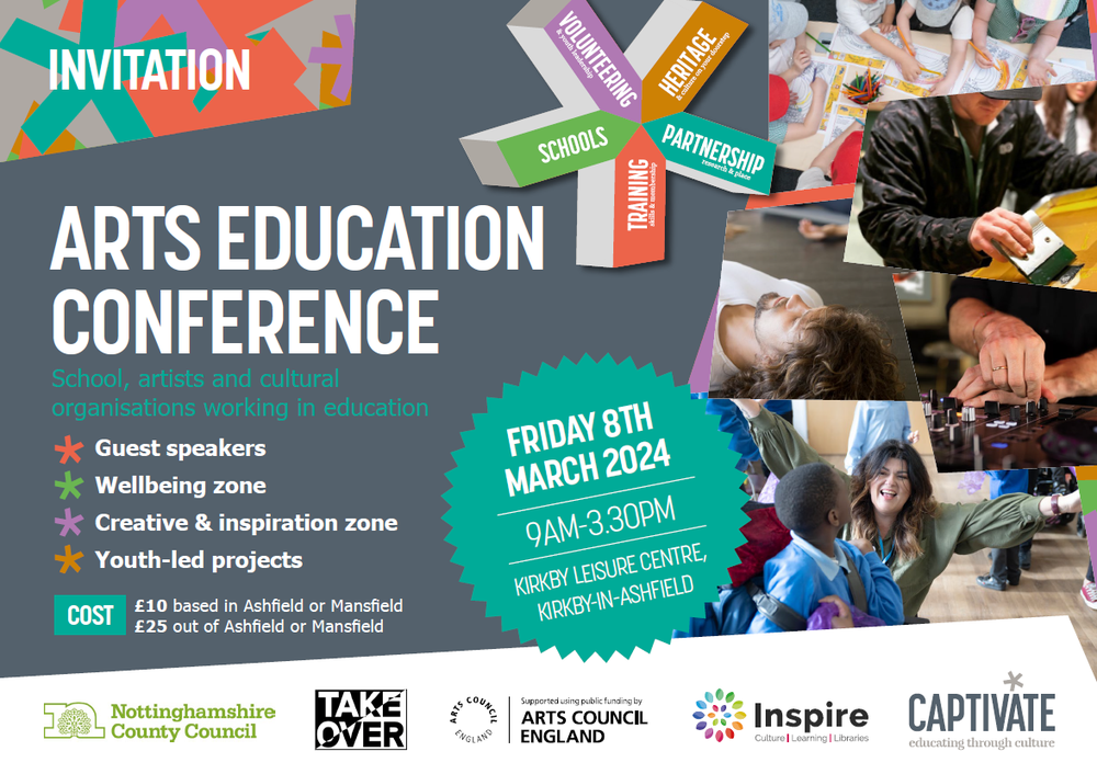 Arts Education Conference flyer