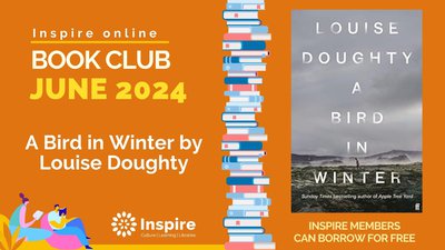 Image showing June's online book choice of A Bird in Winter by Louise Doughty