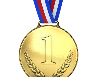 A golden medal